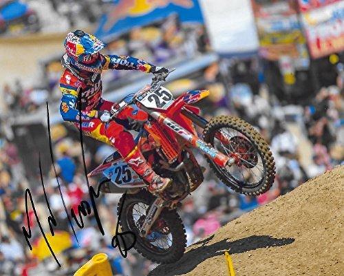 Marvin Musquin, Supercross, Motocross, Freestyle Motocross, Signed, Autographed, 8X10 Photo, a COA with the Proof Photo of Marvin Signing Will Be Included,