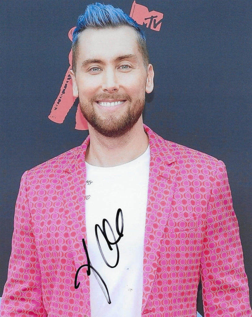 Lance Bass signer NSYNC signed 8x10 photo proof COA Autographed star