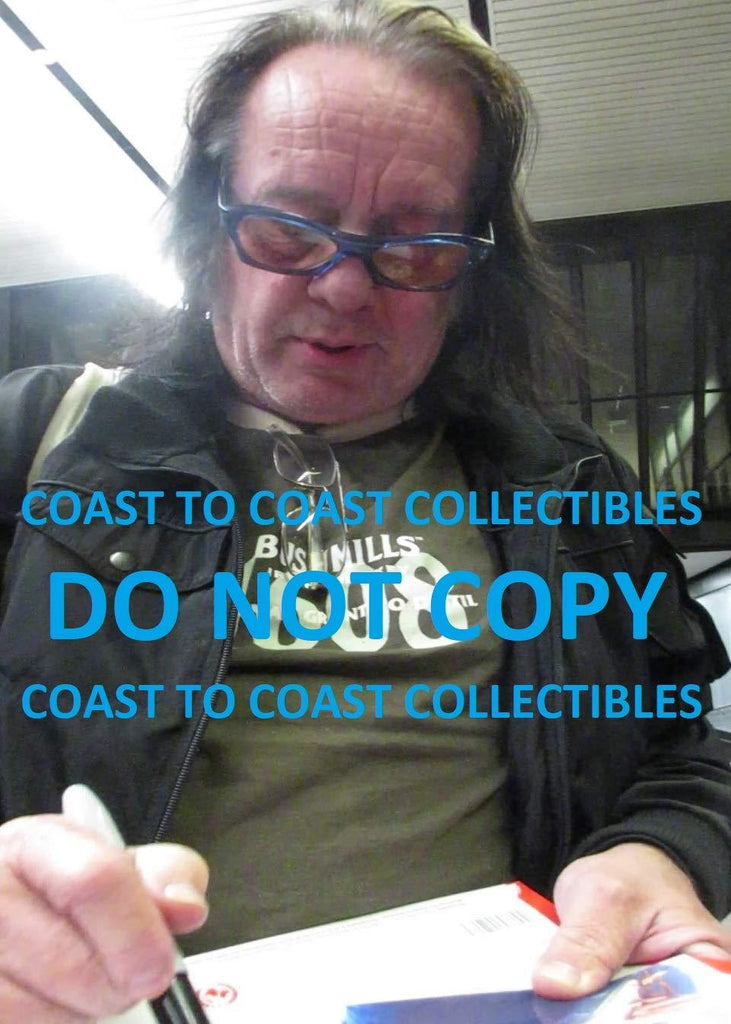Todd Rundgren Utopia rock star signed, autographed, 8x10 photo + proof COA