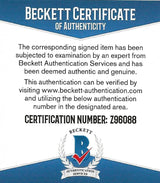 Shawne Merriman signed San Diego Chargers football jersey proof Beckett COA autographed