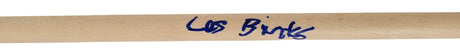 Les Binks Judas Priest drummer signed Drumstick COA exact proof Rare autograph star.