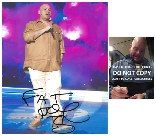Joseph Cartagena Fat Joe Rapper signed 8x10 photo COA proof autographed STAR