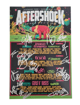 2023 Aftershock Rock Festival Signed 12x18 Event Poster COA Exact Proof Star