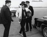 Henry Diltz Rock photographer signed Mick Jagger Rolling Stones 8x10 photo Proof COA STAR