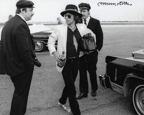 Henry Diltz Rock photographer signed Mick Jagger Rolling Stones 8x10 photo Proof COA STAR
