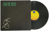Jerry Harrison signed Talking Heads Fear of Music album vinyl Record COA proof Star