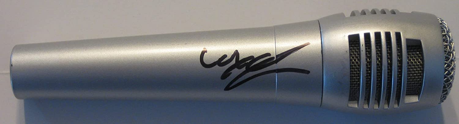 Wyclef Jean Fugees rapper signed microphone mic proof Beckett COA .STAR autographed