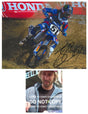 Justin Barcia motocross supercross signed 8x10 photo COA proof autographed.