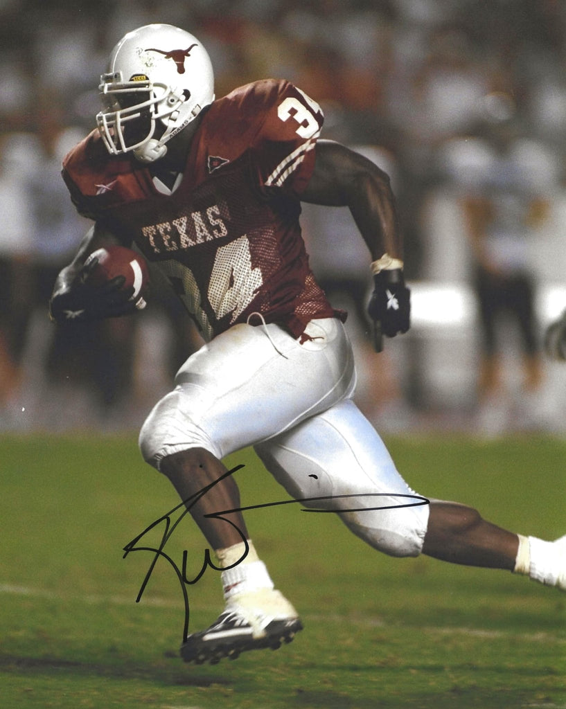 Ricky Williams signed Texas Longhorns 8x10 football photo COA Proof autographed,
