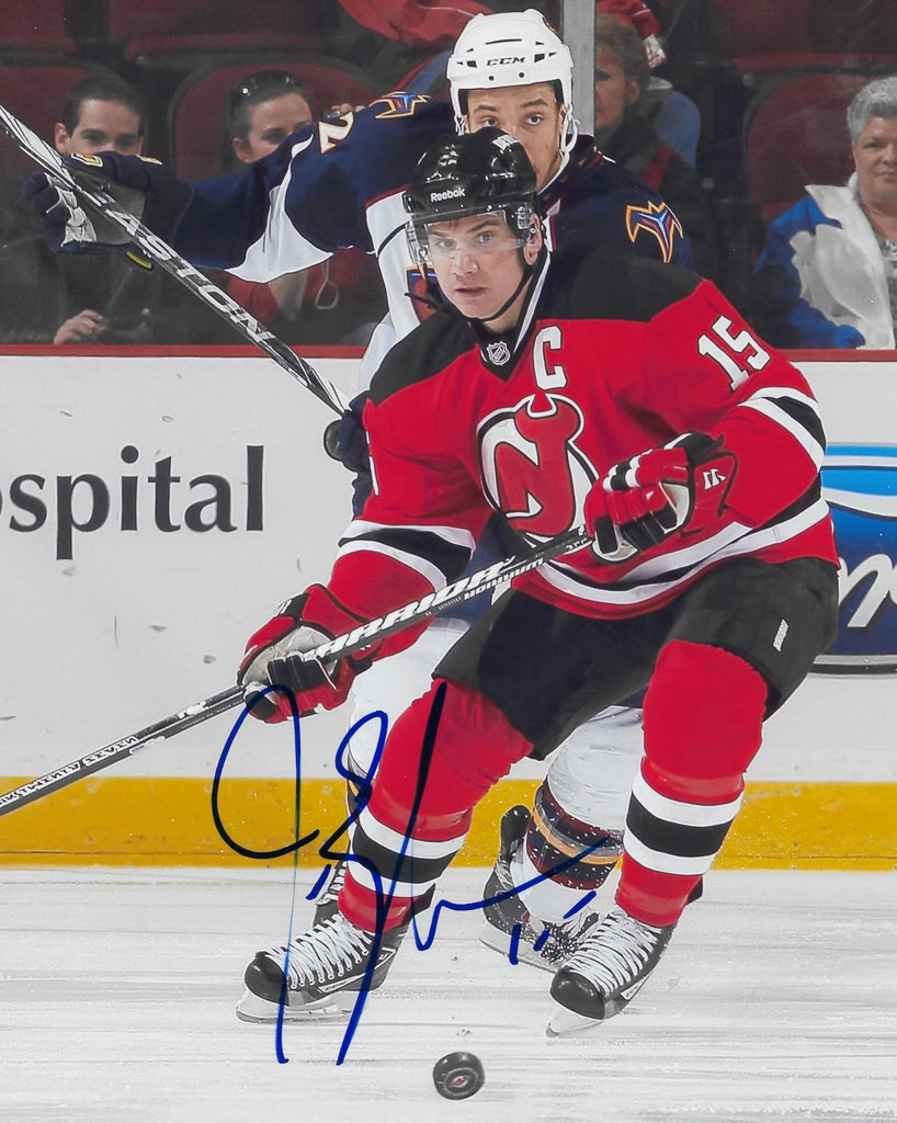 Jamie Langenbrunner Signed 8x10 Photo COA Proof New Jersey Devils Hockey Autographed.