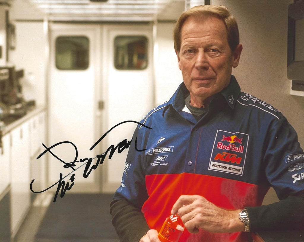 Roger DeCoster supercross motocross racer signed 8x10 photo COA proof autographed,