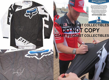 Marvin Musquin Supercross Motocross signed autographed Thor Jersey proof  Beckett COA. at 's Sports Collectibles Store