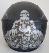 Dale Earnhardt JR signed Nation Wide Nascar full size helmet COA proof autographed