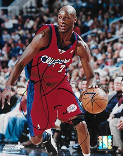 Lamar Odom Los Angeles Clippers autographed basketball 8x10 photo COA