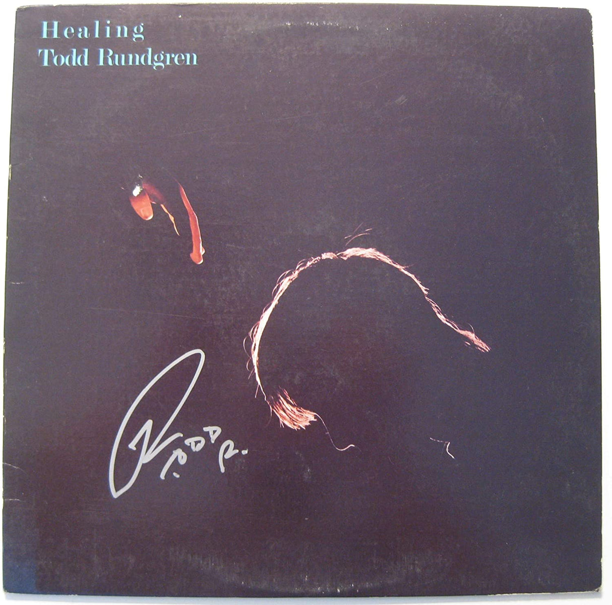 Todd Rundgren signed Healing Album vinyl record Proof Beckett COA STAR autographed