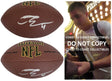Aidan O'Connell Signed Football Proof COA Autographed Las Vegas Raiders Purdue