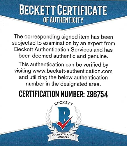 Rick Barry Golden State Warriors signed autographed NBA Basketball proof Beckett COA