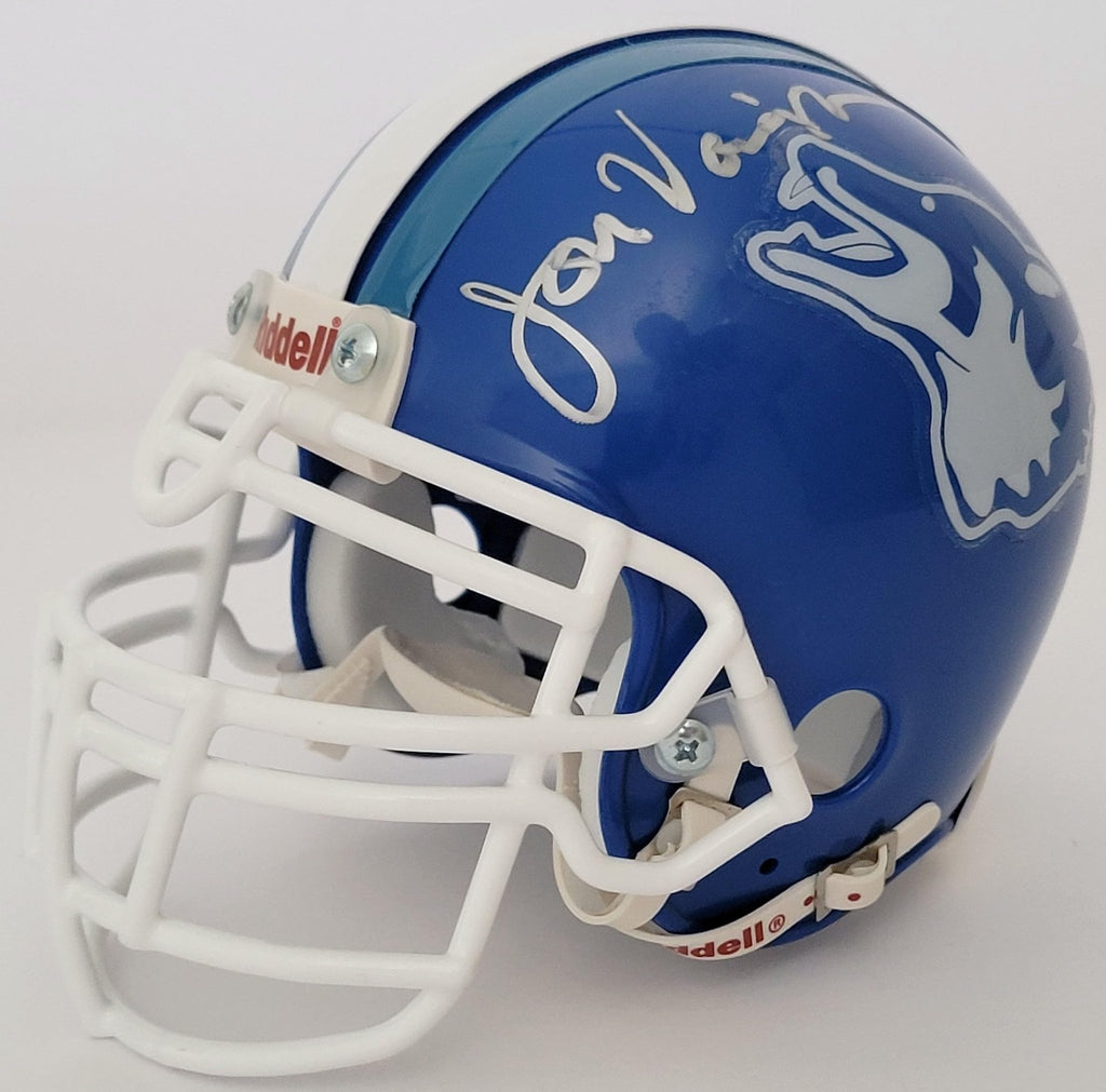 Jon Voight Signed Varsity Blues Texas Coyotes Mini Helmet Proof COA Bud Kilmer STAR