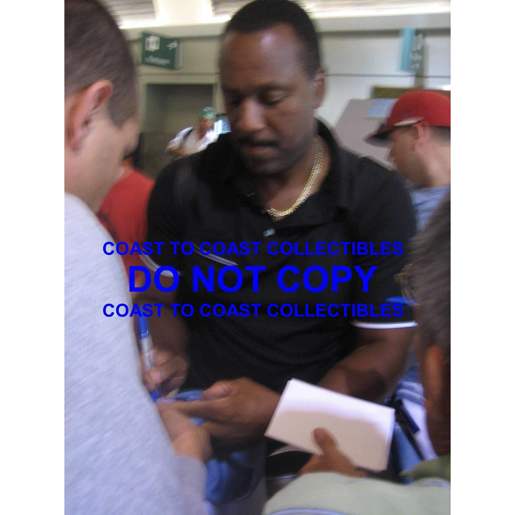 Joe Carter, Toronto Blue Jays, Signed, Autographed, 8x10 Photo, a COA with the Proof Photo Will Be Included.