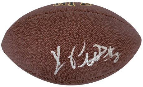 Kyle Pitts Signed Football Proof COA Autographed Atlanta Falcons Florida Gators