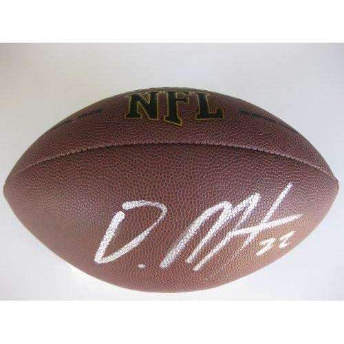 Doug Martin Oakland Raiders, Tampa Bay Buccaneers, Boise State Broncos signed, autographed football