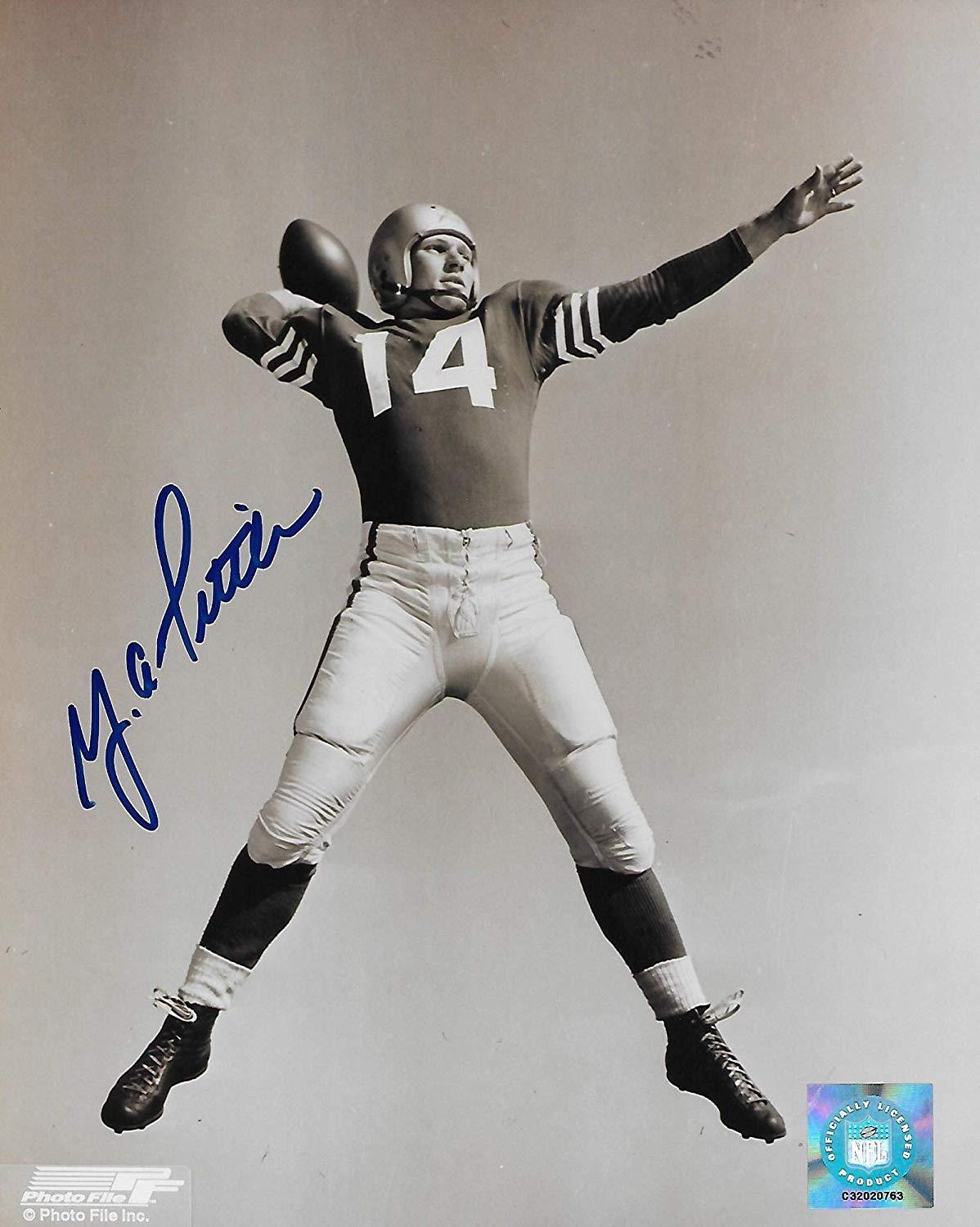 YA Tittle San Francisco 49ers signed autographed, 8x10 Photo, COA will be included