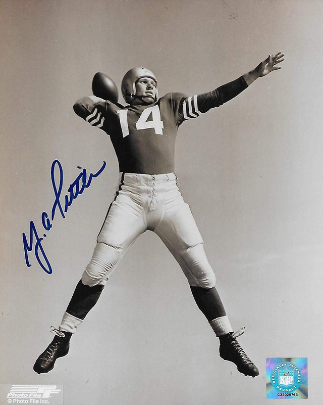 YA Tittle San Francisco 49ers signed autographed, 8x10 Photo, COA will be included