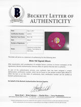 Mark Hoppus Travis Barker Matt Skiba signed Blink 182 Nine vinyl proof Beckett STAR