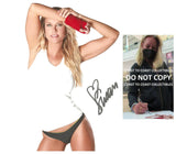 Susan Holmes McKagan model signed 8x10 photo proof COA autographed Star,