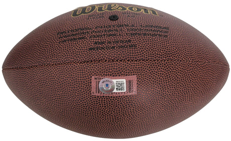 Rocky Bleier Pittsburgh Steelers Notre Dame signed NFL football proof Beckett COA autographed