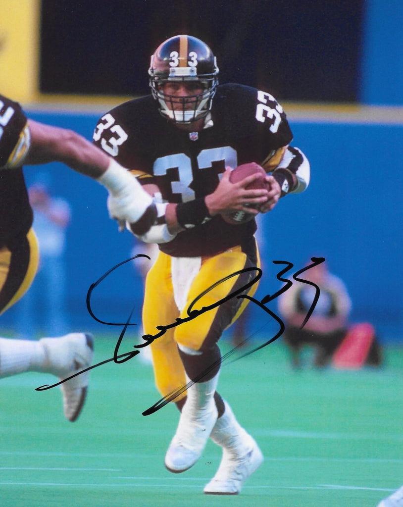 Merril Hoge Signed 8x10 Photo COA Proof Pittsburgh Steelers Football Autographed.