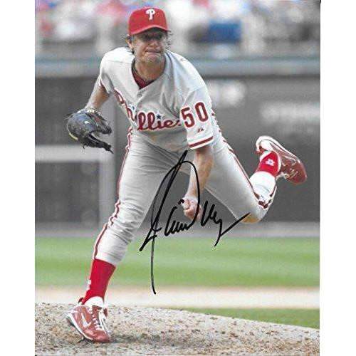 Jamie Moyer, Philadelphia Phillies, Signed, Autographed, 8X10 Photo, A COA With The Proof Photo Will Be Inclued