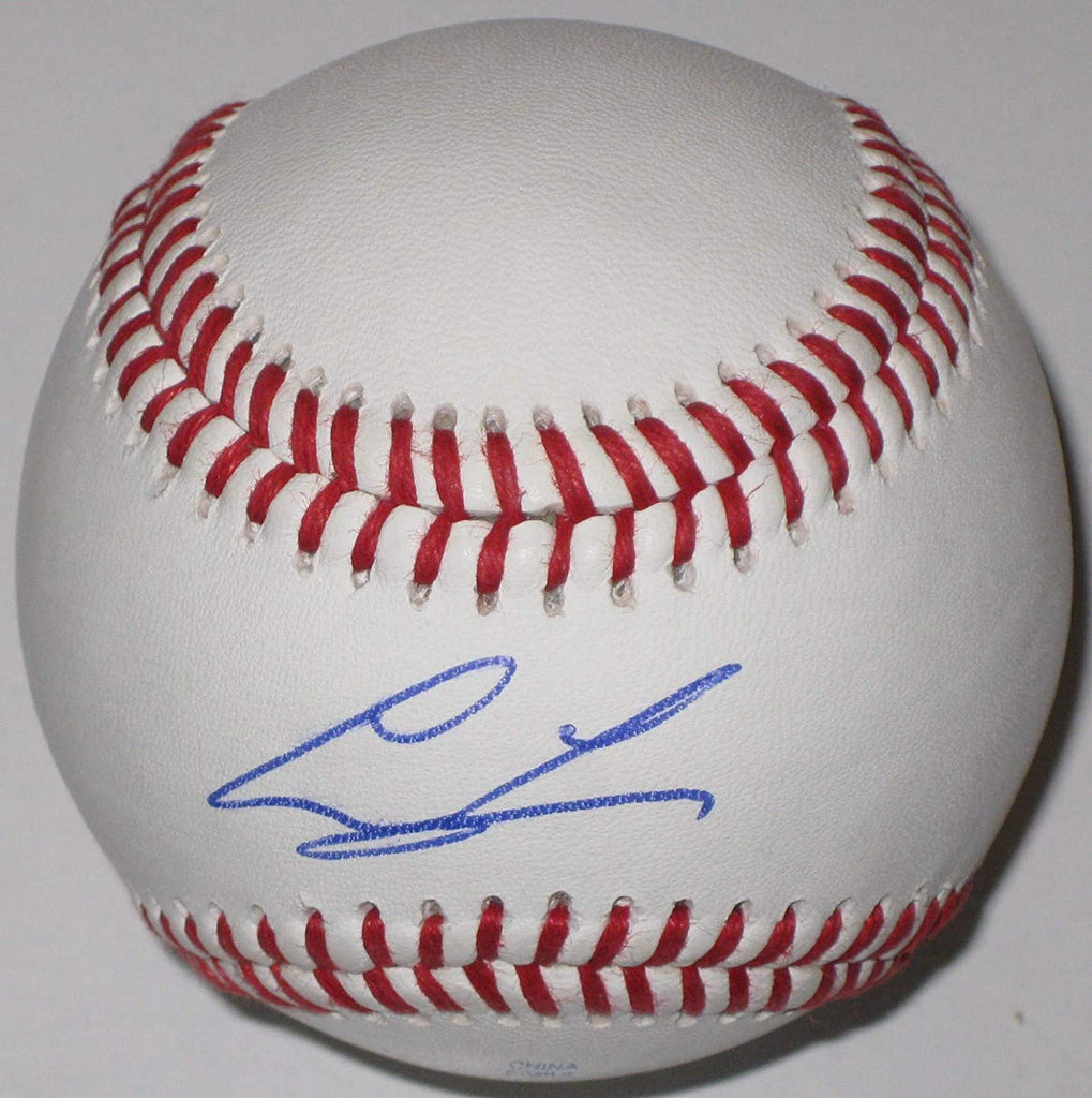 Lance Lynn St Louis Cardinals Texas Rangers signed autographed baseball proof