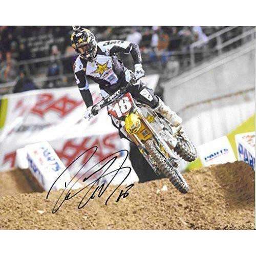 Davi Millsaps, Supercross, Motocross, Freestyle Motocross, Signed, Autographed, 8X10 Photo, a COA with the Proof Photo of Davi Signing Will Be Included