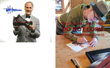 Tinker Hatfield Nike Air Jordan designer signed 8x10 photo COA proof autograph STAR