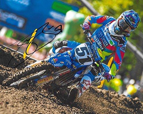 Justin Barcia, Supercross, Motocross, Signed, Autographed, 8X10 Photo, a COA With The Proof Photo Will Be Included.