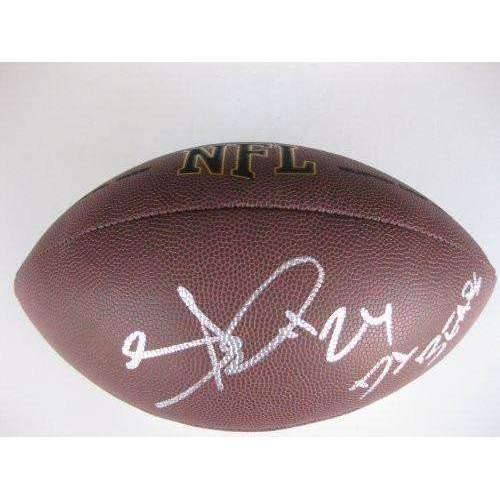 Tim Jennings, Chicago Bears, Colts, Georgia, Signed, Autographed, NFL Football, a COA with the Proof Photo of Tim Signing Will Be Included
