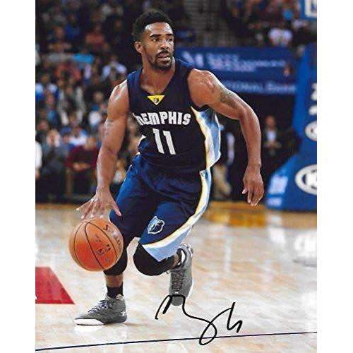 Mike Conley, Memphis Grizzlies, Signed, Autographed, Basketball, 8X10 Photo, a Coa with the Proof Photo of Mike Signing Will Be Included,,