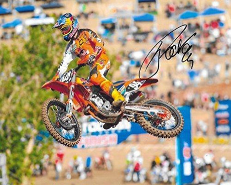 Ken Roczen, Supercross, Motocross, Freestyle Motocross, Signed, Autographed, 8X10 Photo, a COA with the Proof Photo of Ken Signing Will Be Included]..
