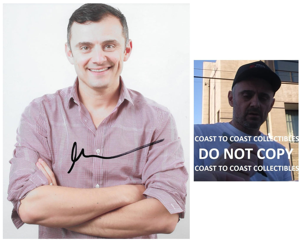 Gary Vaynerchuk signed 8x10 photo COA proof autographed Gary Vee. Star