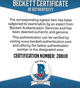 Will Ferrell takes the fields signed autographed baseball proof Beckett COA Star