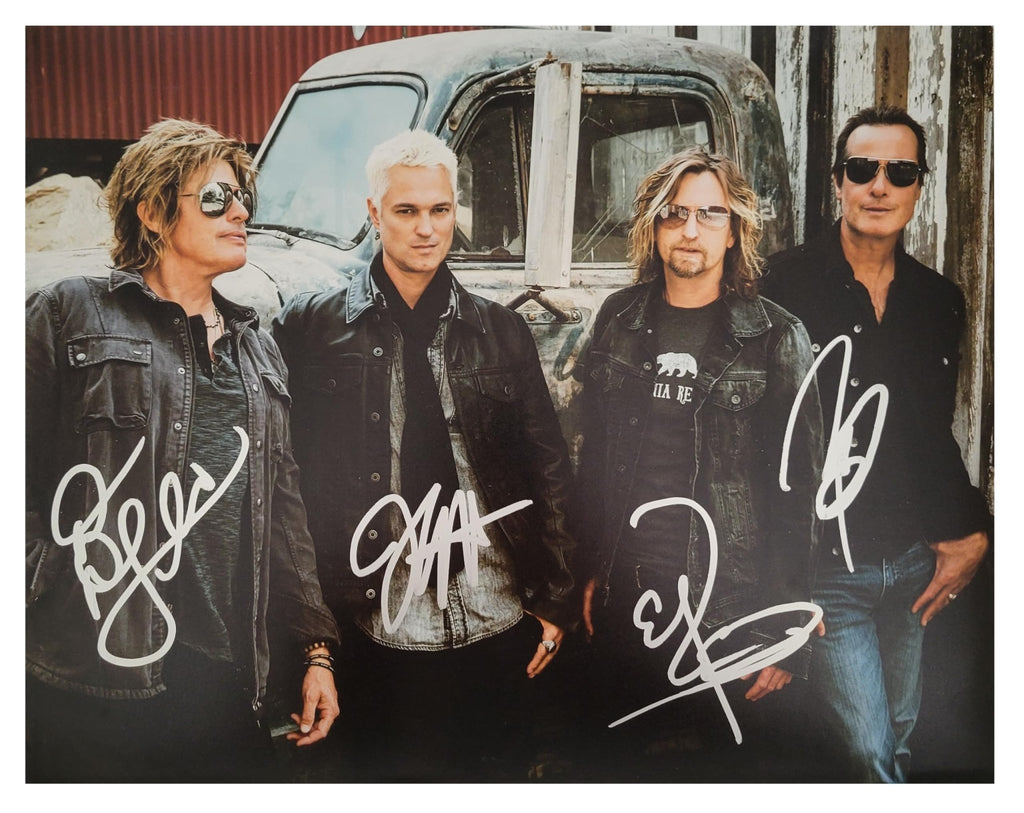 Stone Temple Pilots Band Signed 11x14 Photo Exact Proof COA Autographed star