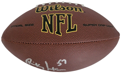 Rickey Jackson Signed Football Proof COA Autographed New Orleans Saints SF 49ers