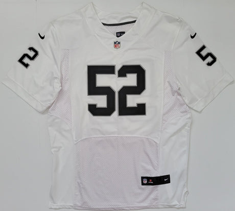 Khalil Mack signed Oakland Raiders football jersey Beckett COA proof autographed