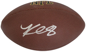 Kirk Cousins signed Football COA proof Michigan State Minnesota Vikings