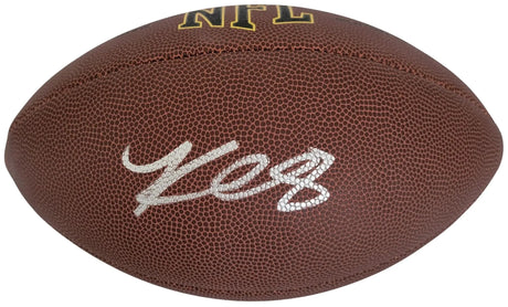 Kirk Cousins signed Football COA proof Michigan State Minnesota Vikings