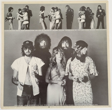 Mick Fleetwood signed Fleetwood Mac Rumours album proof vinyl proof STAR autographed