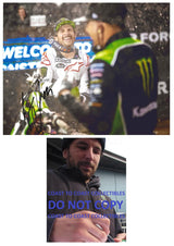 Jason Anderson motocross supercross signed 8x10 photo COA proof autographed