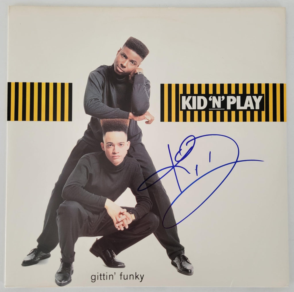 Christopher Reid Signed Kid N Play Gittin Funky Album Proof COA Vinyl Record STAR