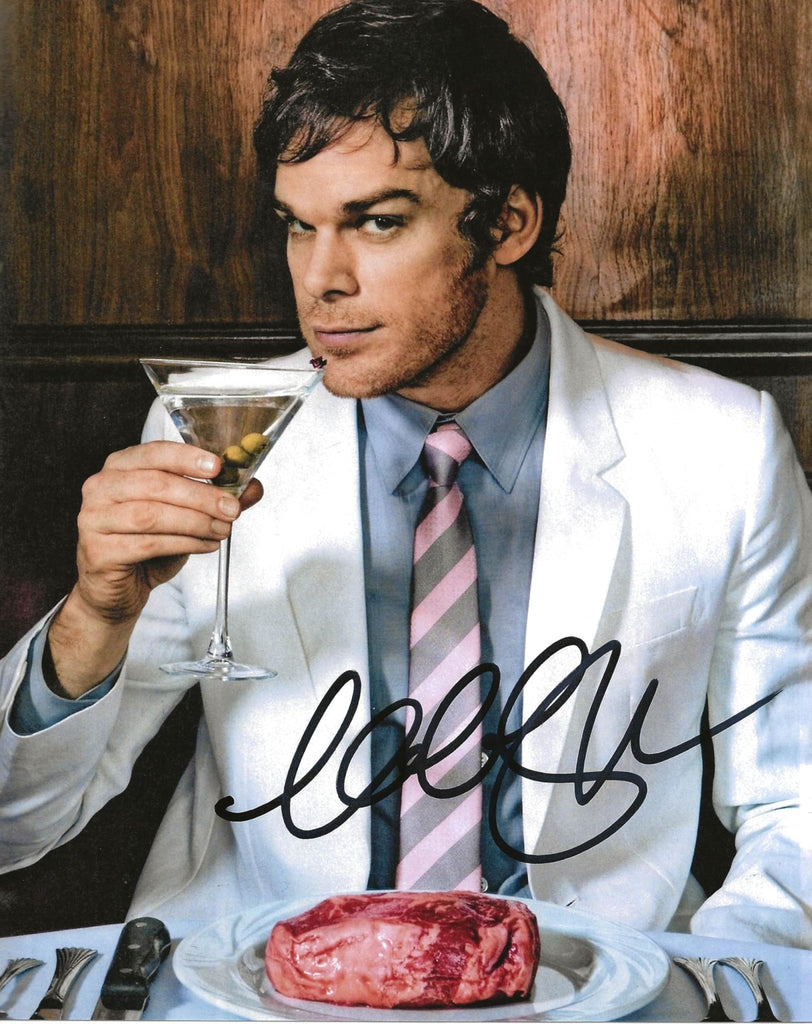 Michael C Hall Actor signed 8x10 photo COA proof autographed Dexter Six Feet Under STAR